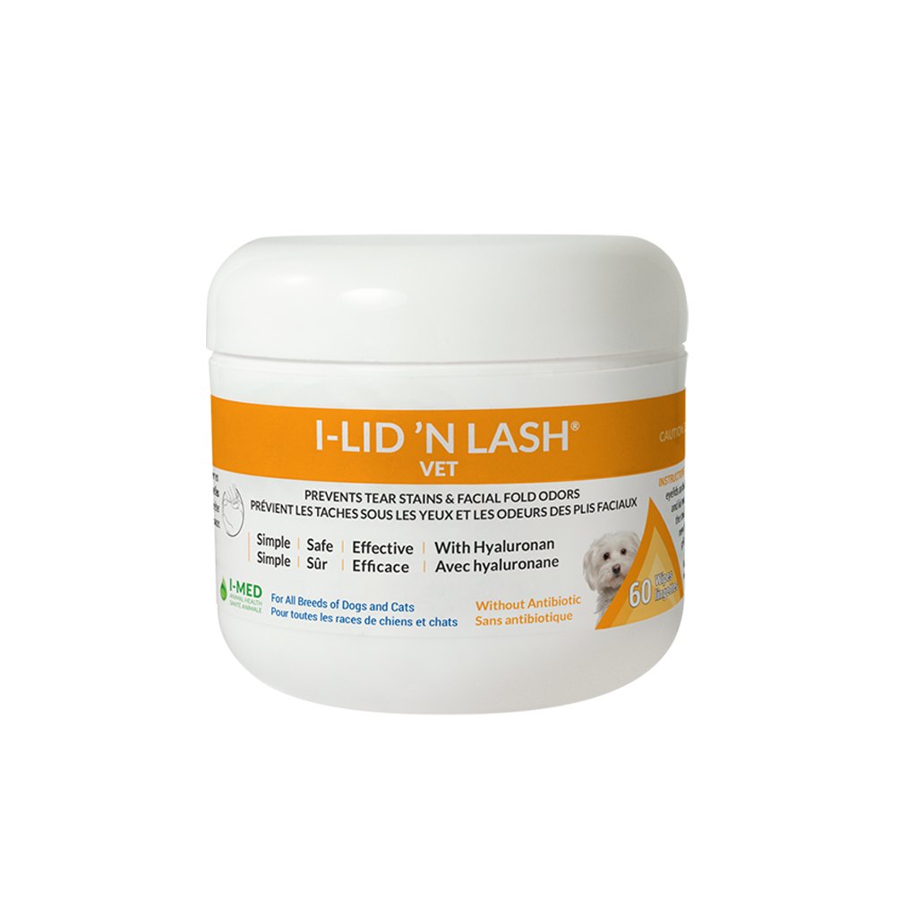 I-LID ’N LASH® VET WIPES (12 PACK)