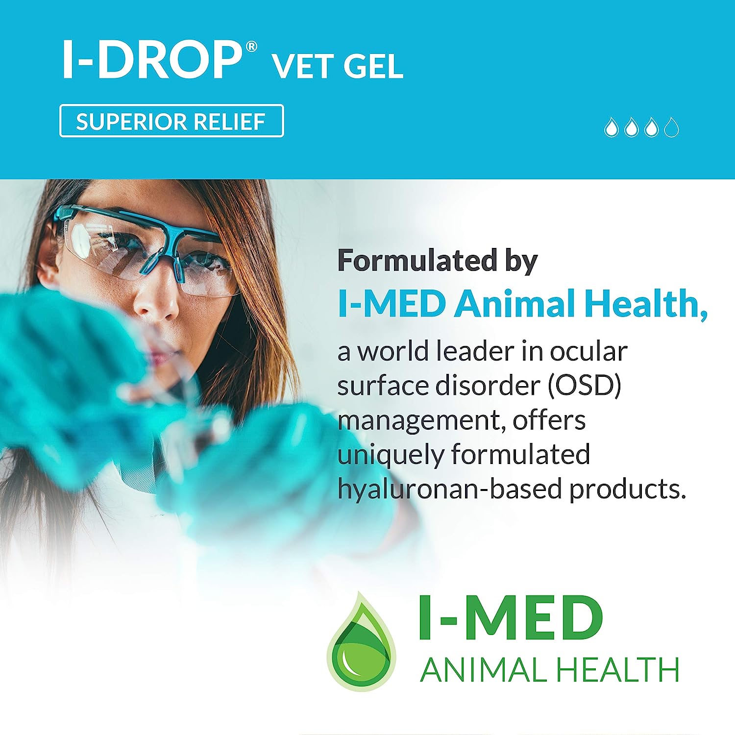 I-DROP® GEL VET (PAQUET DE 10)