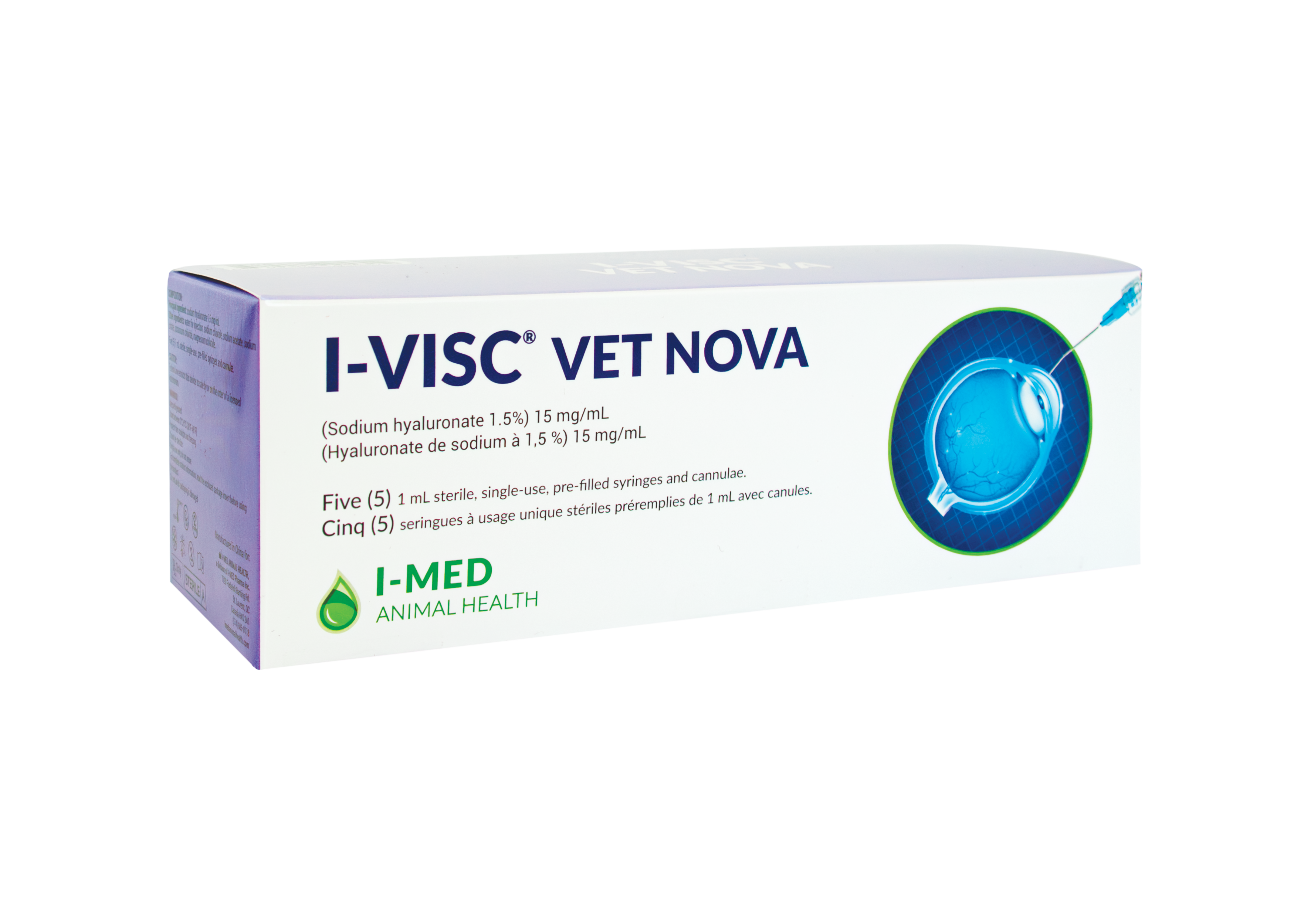 I-VISC VET NOVA packaging on a white background